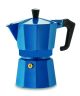 Pezzetti Italexpress 3 Cup Moka Pot Teal Blue