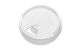 Clear Recyclable rPET Sip Lid for 12oz cups 1 x 100