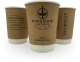 8oz KC Double Wall Compostable Cups 1 x 100