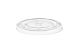 Clear 12 oz Recyclable rPET Flat Lid 1 x 100