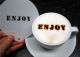 Coffee Art - Stencil (Enjoy)