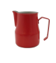 Motta Teflon Foaming Jug - Red (350ml)