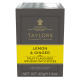 Taylors Lemon & Ginger Infusion Tea 1 x 20