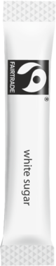 Unbranded White Sugar Sticks Fairtrade 1 x 1000
