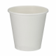 6oz White Single Wall Hot Cups 1 x 100
