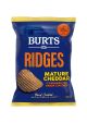 Burts Ridges Cheddar & Caramelised Onion Chutney 20 x 40g