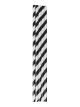 Edenware Black and White Compostable Straws 1 x 250