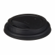 Black Lids 8oz 1 x 100 Premium Compostable