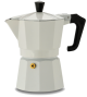 Pezzetti Italexpress 6 Cup Moka Pot White