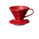 Hario Coffee Dripper V60 01 (Red Plastic)