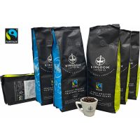 Fairtrade Triple Certified Coffee Beans - 6 x 1kg
