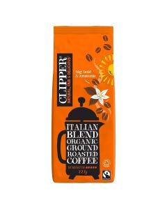 Clipper Fairtrade Organic Italian Coffee 227g