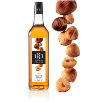 1883 Maison Routin Roasted Hazelnut Syrup 1 Litre (PET)