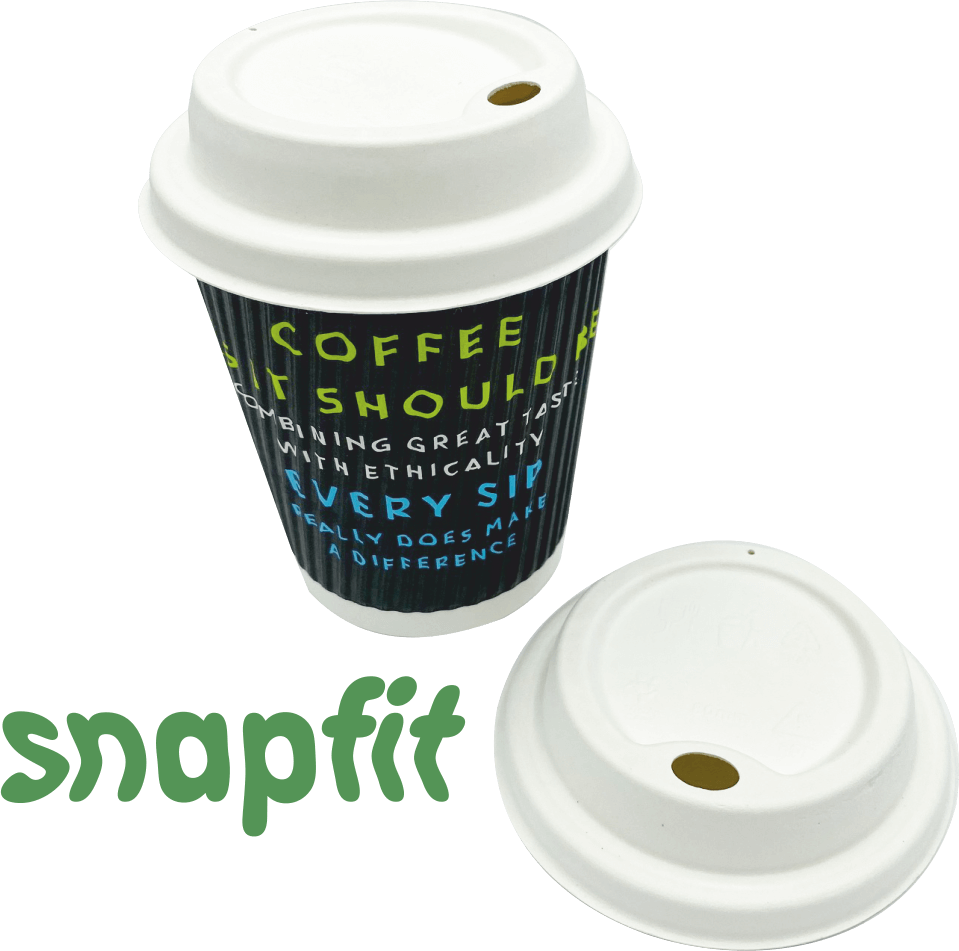 New Innovative 100% Plastic Free Disposable Lids